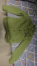 棉致品质男装春秋季牛仔外套男士宽松纯棉工装夹克潮牌舒适百搭上衣服 2201绿色 L码（120-140斤） 晒单实拍图