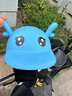 電動(dòng)車(chē)手機支架小頭盔電瓶車(chē)摩托車(chē)外賣(mài)騎手防水遮陽(yáng)罩導航手機架 后視鏡款+藍色*小鹿頭盔【一鹿平安】 曬單實(shí)拍圖