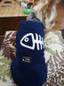 SLPC狗狗衣服小型犬泰迪衣服兩腳衛(wèi)衣貓咪服裝比熊博美法斗寵物衣服 藏青色 M（4-6斤左右） 曬單實(shí)拍圖