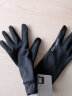 迪卡侬（DECATHLON）手套秋男女跑步健身骑行加绒保暖运动全指五指RUNC 黑色 L 实拍图