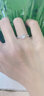 鳴鉆國際鉆戒女鉆石戒指PT950鉑金白金求婚結(jié)婚鉆戒指送女友七夕禮物 20分效果 曬單實拍圖