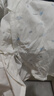 貝瑞加（Babyprints）寶寶連體衣新生兒夏季透氣短袖哈衣系帶爬服純棉 藍(lán)彩虹52 曬單實(shí)拍圖