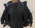 恒源祥沖鋒衣男士三合一戶外夾克加絨加厚保暖內(nèi)膽防風(fēng)外套男秋冬款 黑色 185/2XL 曬單實(shí)拍圖