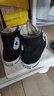 匡威（Converse）高幫帆布鞋 All STAR 運動休閑鞋 黑色情侶鞋子男 101010 37.5 曬單實拍圖