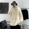 雅鹿毛衣男秋冬款寬松慵懶風(fēng)高級(jí)感日系復(fù)古加絨厚內(nèi)搭打底針織衫潮牌 綠色【高品質(zhì)】 XL 【110-140斤】 曬單實(shí)拍圖
