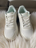 安踏小白鞋板鞋女鞋春季厚底休閑鞋增高學(xué)生復古百搭運動(dòng)鞋子 象牙白/氧氣綠-2 35.5 曬單實(shí)拍圖