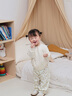 幼歌（YOUGE）嬰幼兒2024新款親膚透氣圓領(lǐng)T恤甜美碎花燈籠褲套裝潮 連翹黃褲子（66-90兩用襠） 90 cm 曬單實(shí)拍圖