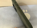 0度 適用蘋果15ProMax手機(jī)殼翻毛皮保護(hù)套 iPhone15pro歐締蘭磁吸保護(hù)套女生情侶個性毛絨手機(jī)殼 炫酷黑-意大利Alcantara材質(zhì) iPhone 15Pro 曬單實拍圖