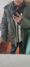 雅鹿冬季新款連帽棉服男士加絨加厚保暖工裝拆卸帽保暖棉衣情侶款外套 卡其色 XL 【建議體重140-160斤】 曬單實拍圖