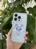品托 適用蘋果16手機殼iPhone16ProMax液態(tài)硅膠保護套新款卡通創(chuàng)意男女情侶全包防摔超薄軟殼網紅潮牌 蘋果16Pro【煙藍色-金屬米奇A675】+鋼化膜 魔方液態(tài) 曬單實拍圖