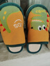 機器豬兒童亞麻拖鞋男童恐龍卡通春秋季居家防滑寶寶室內小男孩棉麻拖鞋 黃色-包頭 34 -35碼 內長(cháng)21cm 曬單實(shí)拍圖