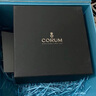 CORUM ADMIRAL系列42mm機(jī)械日歷腕表100米防水鋼帶男表 A395/04247 曬單實(shí)拍圖