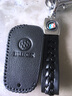 安詩(shī)途2024款別克君越鑰匙套扣真牛皮09—22款君越鑰匙扣保護殼男女車(chē)包 D款黑色（09—14款插鑰匙啟動(dòng)5鍵 曬單實(shí)拍圖