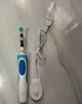 歐樂B（Oral-B） 電動(dòng)牙刷成人2D聲波家用充電式旋轉(zhuǎn)軟毛護(hù)齦美白清潔牙齒電動(dòng)牙刷D12清亮刷牙神器 D12藍(lán)色 曬單實(shí)拍圖