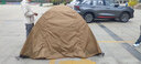 牧高笛 帳篷冷山2冷山3冷山4戶外3-4人雙層鋁桿保暖防風(fēng)防雨露營(yíng)帳篷 冷山4暖沙色  4人帳篷 曬單實(shí)拍圖