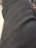 皮尔卡丹（pierre cardin）加绒加厚牛仔裤男直筒休闲冬季保暖青年商务修身长裤22180黑色 33 实拍图