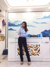 J-ME夏季職業(yè)裝女裝套裝襯衫小西裝正裝物業(yè)售樓酒金店銷(xiāo)售客服工作服 襯衫 L 曬單實(shí)拍圖