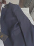 查利德斯輕奢高端羊毛西服套裝男純色修身商務(wù)正裝休閑工作裝西裝外套男 Z169藏青色【中開叉】 175/50碼【建議140-154斤】 曬單實(shí)拍圖