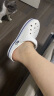 卡骆驰（crocs）洞洞鞋男女鞋 夏季新款户外休闲沙滩涉水鞋耐磨透气防滑拖鞋凉鞋 贝雅基础款/白色-字母镂空 M9W11/27cm/42-43 实拍图