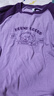 森馬（Semir）[商場(chǎng)同款]長(zhǎng)袖T恤女拼色插肩袖小狗2024冬修身衣服101724101010 曬單實(shí)拍圖