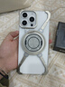 Eary【旋轉機甲殼】適用蘋(píng)果15iPhone16promax手機殼無(wú)邊框金屬骨架鏤空散熱保護套磁吸支架新款防摔 鈦原色【一鍵鎖緊/裸機手感/旋轉支架/磁吸充電】 蘋(píng)果16Pro Max 曬單實(shí)拍圖