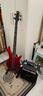 IBANEZ依班娜電貝斯GSR200/GSR320/280QA初學(xué)入門(mén)電貝司被動(dòng)四五弦bass GSR320-CA 蘋(píng)果紅 曬單實(shí)拍圖