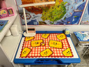 柚格小學(xué)生餐墊兒童專(zhuān)用餐桌墊午餐布防水防油布藝餐布一年級吃飯墊子 格子餅干 40*60cm(小學(xué)生課桌專(zhuān)用+送收納) 曬單實(shí)拍圖