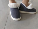 樸西包跟棉拖鞋男秋冬季居家室內加絨保暖男厚底毛毛棉鞋2026新款冬天 藏青色 42 【42-43】 曬單實(shí)拍圖