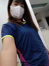 諦汐 羽毛球服網(wǎng)球乒乓球比賽隊服男女短袖夏季速干團購定制運動(dòng)套裝 1933玫紅女款T恤 M 曬單實(shí)拍圖