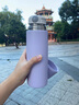 密小米德國保溫杯嬰兒沖奶外出幼寶寶恒溫壺45度調(diào)泡奶粉專用帶溫度顯示 望舒綠【普通蓋-316L】隨時(shí)泡 曬單實(shí)拍圖