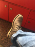 添柏嵐（Timberland）官方男鞋新款休閑中幫靴商務通勤舒適皮革|A2BGA A2BGAW/橄欖色 40 鞋內長：25cm 曬單實拍圖