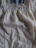 皮爾卡丹（pierre cardin）襯衫女23夏季鏤空刺繡泡泡袖設(shè)計(jì)感小眾遮肚子顯瘦上衣 杏色小衫 2XL 建議121-130斤 曬單實(shí)拍圖