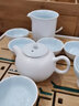 一品仟堂 茶具收納盒功夫茶具茶盤(pán)家用套裝簡(jiǎn)約竹制干泡盤(pán)儲水式小套茶臺茶海 西施茶具10頭+江南(正方)茶盤(pán)+多功能收納盒 曬單實(shí)拍圖
