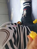 贏一貝嬰兒女童套裝春秋小兒童運動衣服款秋季新款1歲女寶寶秋裝 條紋兔子 73 曬單實拍圖