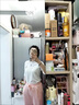 UKMR運(yùn)動褲女夏季薄款寬松休閑褲女2025新款哈倫褲潮束腳褲 粉紅色+粉紅色 [兩件裝] S 建議80-95斤 曬單實拍圖