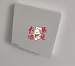 西門(mén)子（SIEMENS） 皓彩米絨白啞光無(wú)邊框大面板 開(kāi)關(guān)插座面板暗裝86型奶油風(fēng)插座 (超五類(lèi))電腦插座 曬單實(shí)拍圖