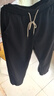 Foss Phil 休閑褲男士秋冬季新款刺繡長(cháng)褲束腳運動(dòng)潮流青少年衛束腳褲子男 KPR-510黑色常規 M 曬單實(shí)拍圖