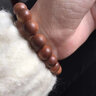 九道一正宗印度老山檀香手串男女黑肉沉水級邁索爾檀香木佛珠108顆念珠 12mm*17顆黑肉臻藏級級 曬單實(shí)拍圖