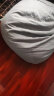 LUCKYSAC懒人沙发EPP豆袋 单人休闲客厅卧室阳台小沙发 舒适款一套暖灰色 实拍图