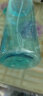 牧汀（MuTing）运动水杯按压式喷雾水杯喷水儿童运动补水健身水杯大容量塑料水杯 运动喷雾杯蓝色 600ml 实拍图