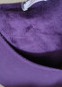 浪莎保暖内衣女加厚加绒中老年女士秋冬秋衣秋裤保暖套装 紫色XXL 实拍图