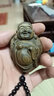 芯香沉香木雕彌勒佛實木手把玩物件手把件男士隨身盤玩吊墜掛件工藝品 沉香木彌勒佛 曬單實拍圖