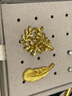周生生足金樹葉型黃金吊墜女款 項(xiàng)墜不含素金項(xiàng)鏈 50461P計(jì)價(jià) 3.25克 曬單實(shí)拍圖