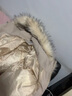 妍莉芬棉服女冬裝短款2024冬季新款潮寬松韓版學生面包服棉衣棉襖外套 米色 S 曬單實拍圖