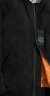 马登工装 美式复古MA-1飞行员夹克休闲棒球服短款外套春秋男潮痞帅 黑色 S 实拍图