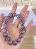 那遇正品菩提根手串女六字箴言真言轉(zhuǎn)運(yùn)珠龍年本命年菩提子佛珠手鏈男 紫葡萄-【六子箴言】菩提手串 曬單實(shí)拍圖