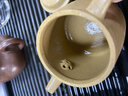 頤壺春高端宜興紫砂壺名家純手工功夫茶具泡茶壺原礦段泥精品汲直壺180c 刻繪款 范敬榮作品 曬單實(shí)拍圖