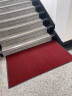 墨斗鱼双条纹地垫商用地毯入户门地垫 商场走廊脚垫 可裁剪 实拍图