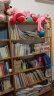 木马人家用书架落地多层书柜客厅置物架子学生卧室立式收纳架储物架简易 【经典款】6层90cm 实拍图
