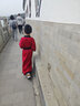 歲歲靚 兒童漢服男兒童漢服男小王爺公子少爺服中國風(fēng)改良唐裝長(cháng)袍馬褂國學(xué)服 酒紅色  帶折扇 140 (適合身高135-145厘米) 曬單實(shí)拍圖